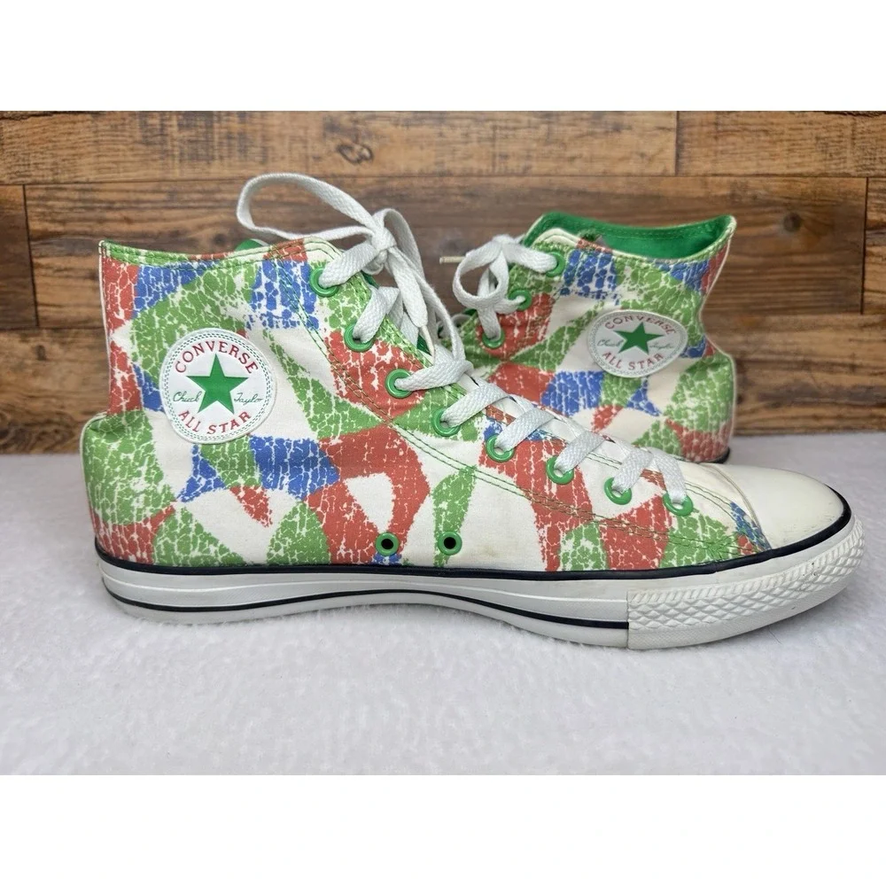 Converse Chuck Taylor All Star Italy Green/Red Size 12 - Picture 4 of 12